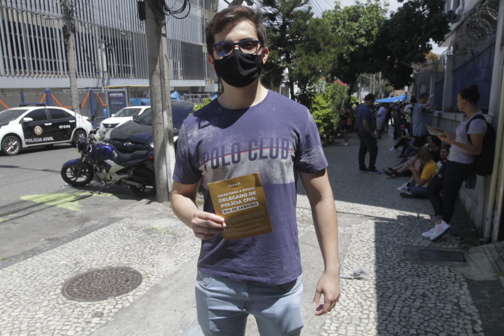 Candidato Jônatas Billota, de 24 anos - Marcos Porto / Agência O Dia