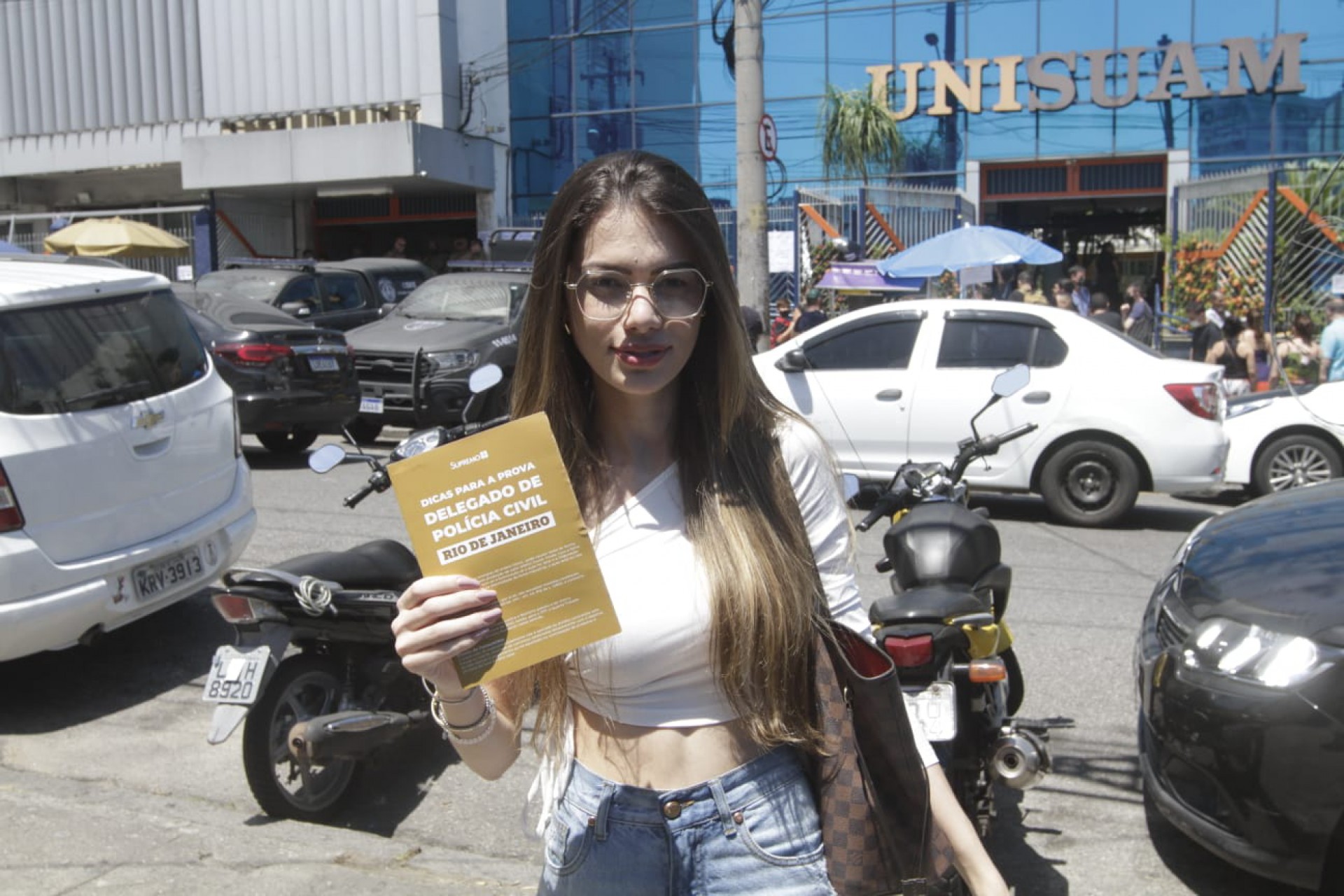 Candidata Ana Luiza, de 25 anos - Marcos Porto / Agência O Dia