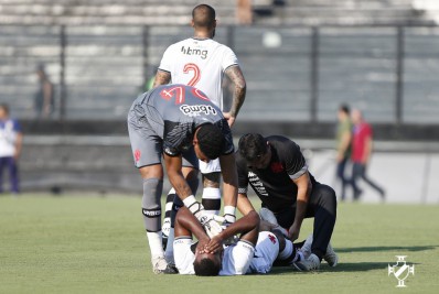 Atleta do Vasco se lesiona e terá que passar por cirurgia; jogador não atua mais no Campeonato Carioca