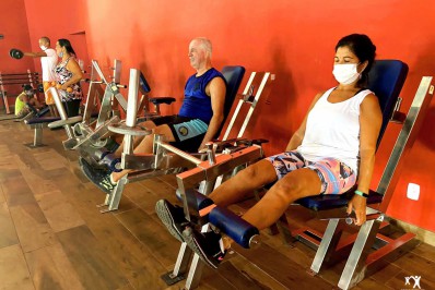 Academia Popular segue a todo vapor funcionando no Ginásio Poliesportivo de Barra de São João