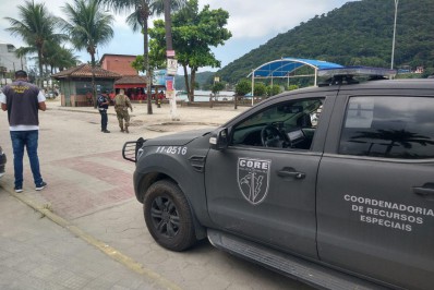 Artefato semelhante a bomba é encontrado em Itacuruçá 