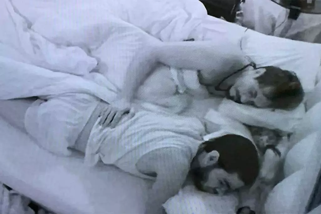 'BBB 22': Vyni e Eliezer dormem de conchinha e brother sugere: 'Se quiser descer mais a mão'