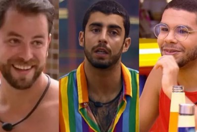 Gustavo, Pedro Scooby e Vyni estão no oitavo paredão do 'BBB 22'