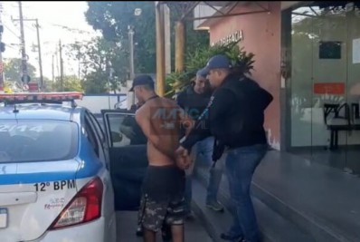Homem com mandado de prisão em aberto foi preso no Bairro da Amizade