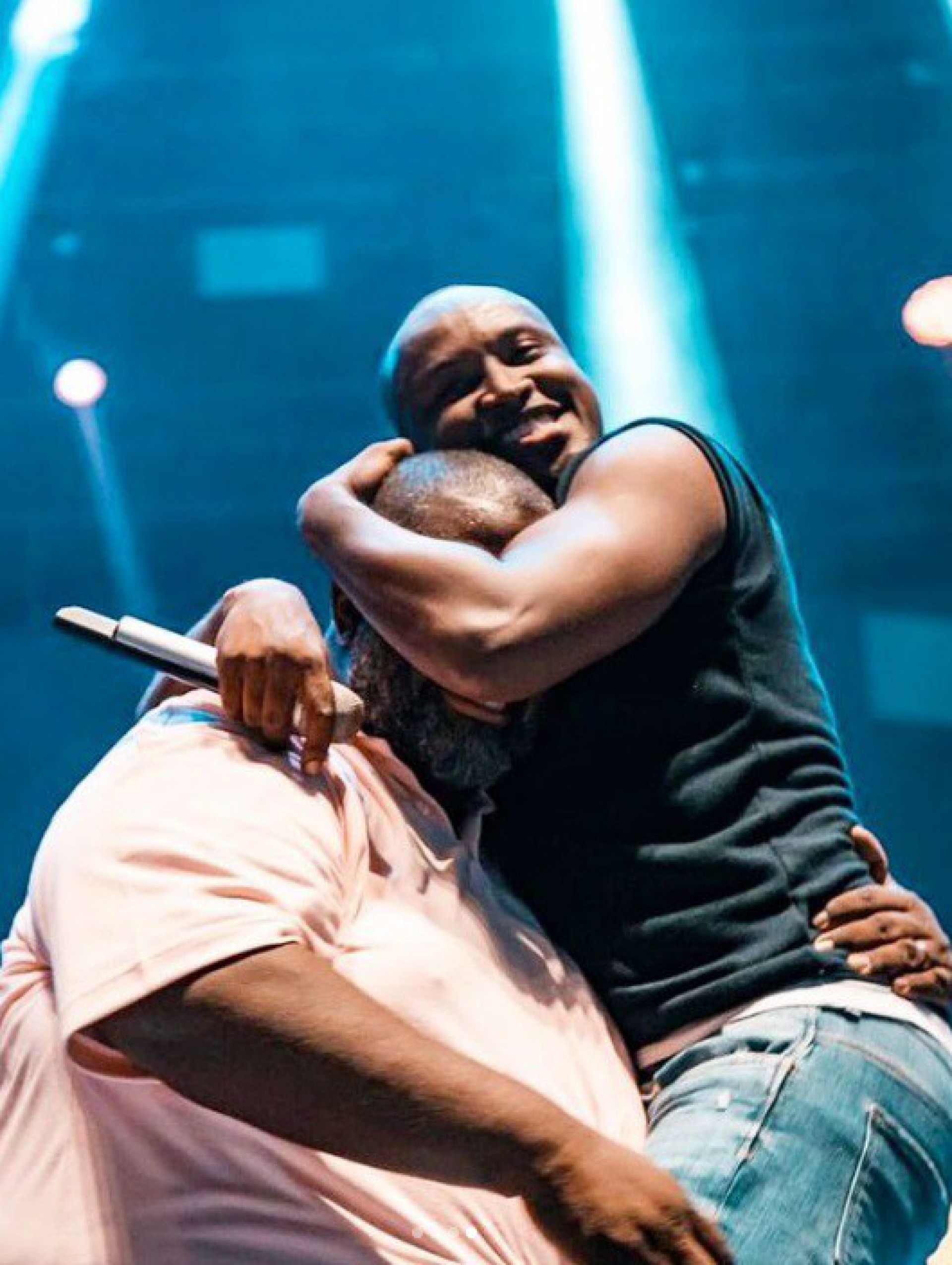 Péricles e Thiaguinho no Exaltasamba - Reprodução/Instagram