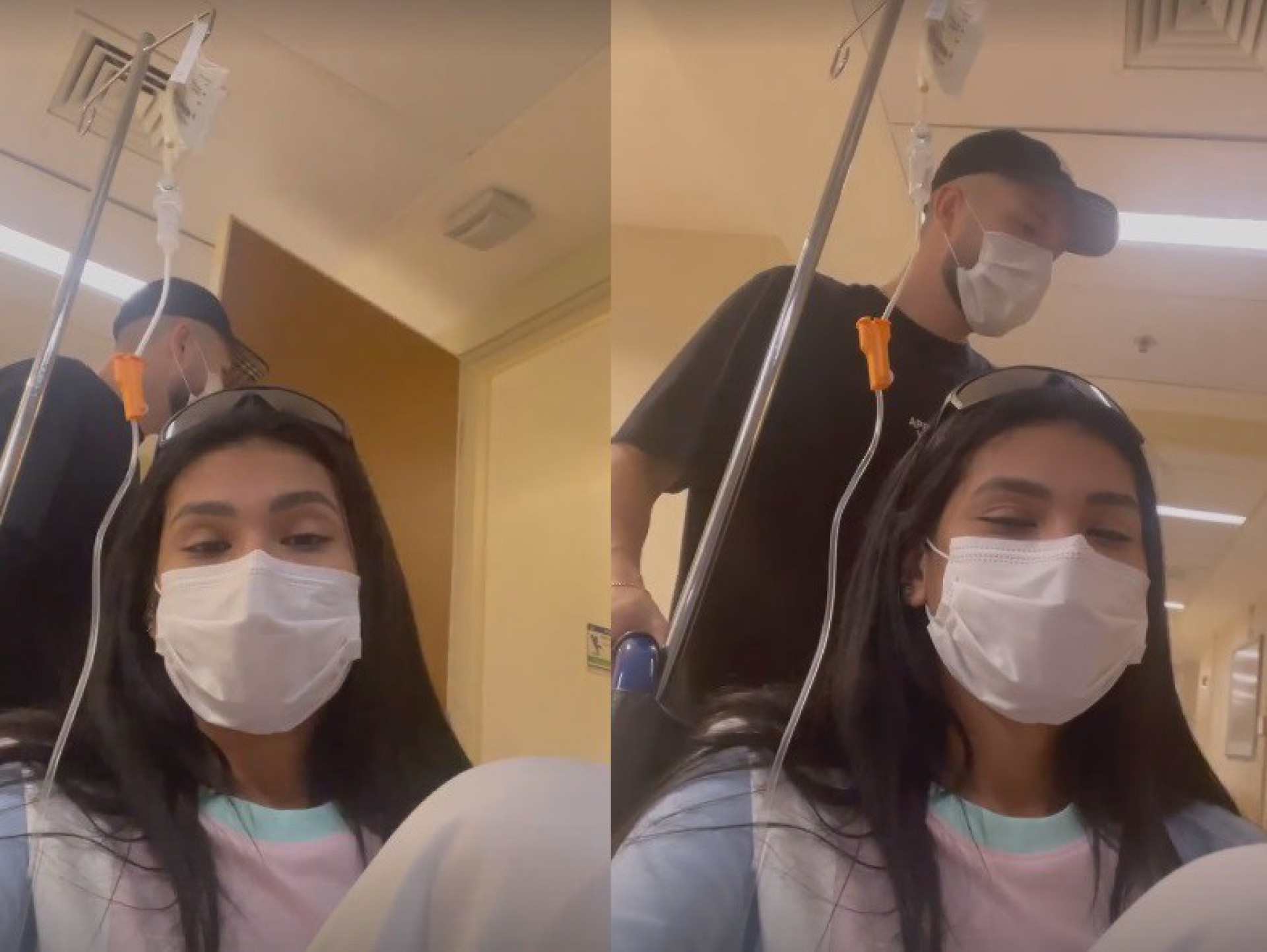 Pocah foi levada ao hospital após fortes dores na barriga  - Reprodução/Instagram