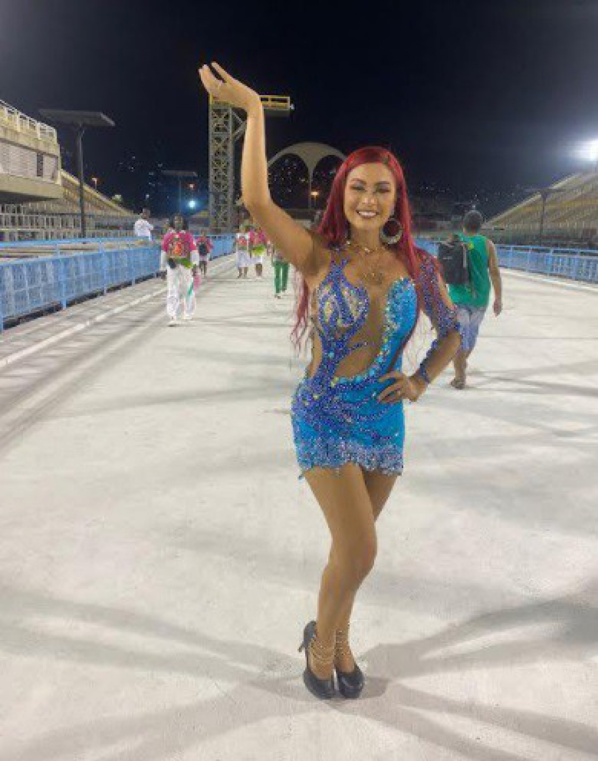 Nanda Marques, musa do Flamengo - Reprodução