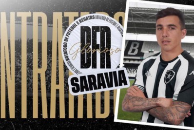 Botafogo anuncia a contratação do argentino Renzo Saravia