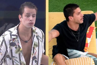 'BBB 22': Gustavo e Arthur trocam farpas ao relembrar polêmica com Lucas