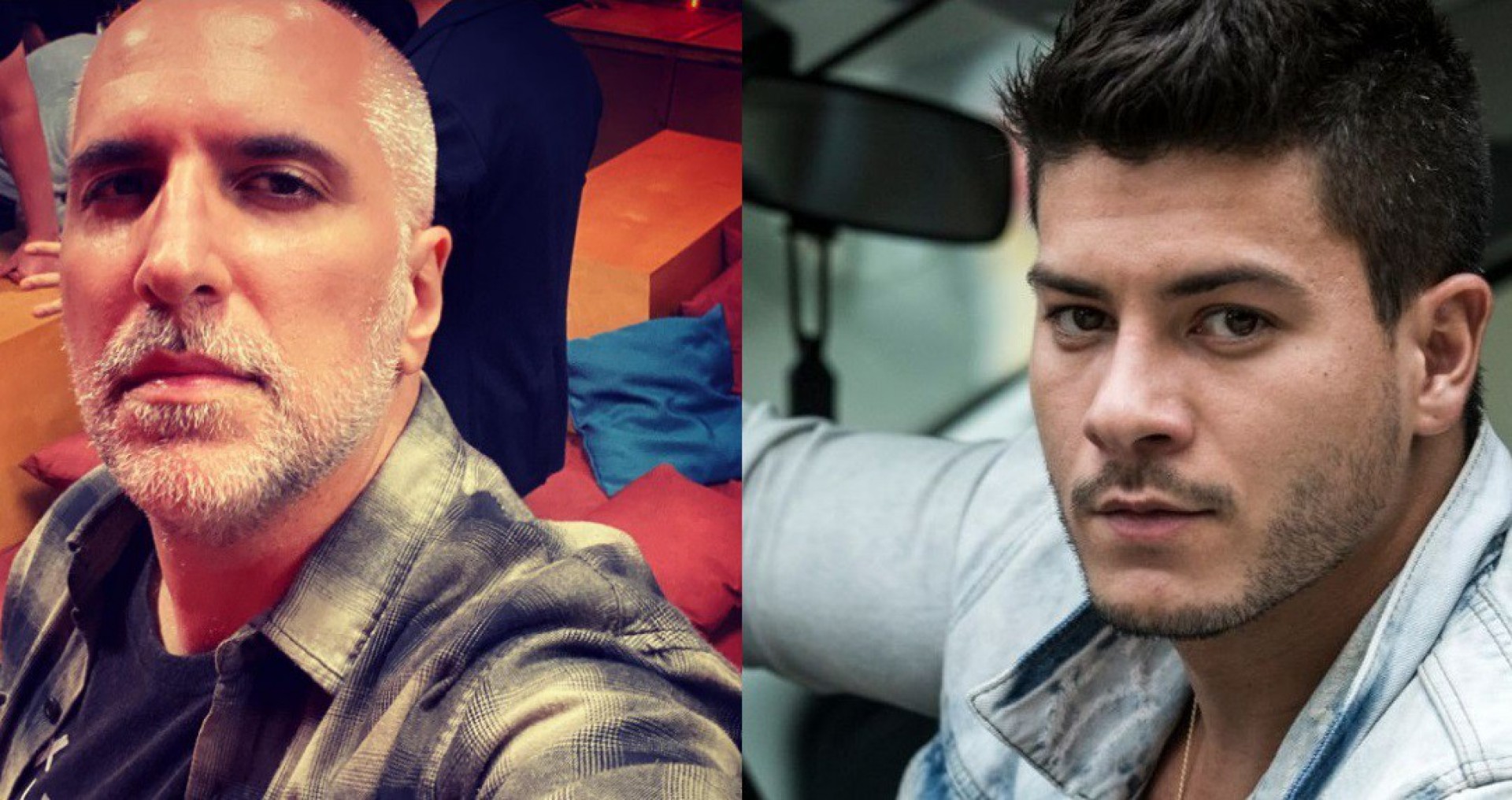 Antonio Tabet e Arthur Aguiar  - Reprodução