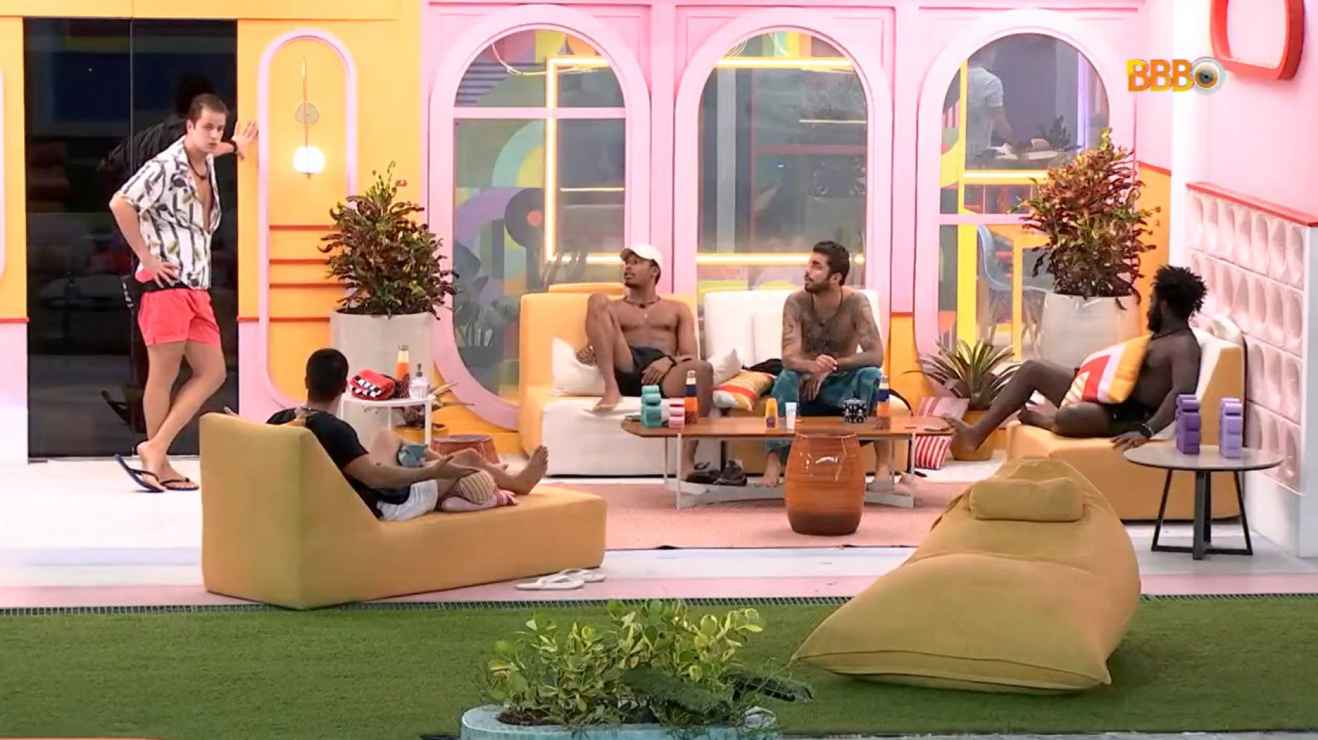 Gustavo e Arthur discutem ao relembrar polêmica envolvendo Lucas - Reprodução/Globoplay