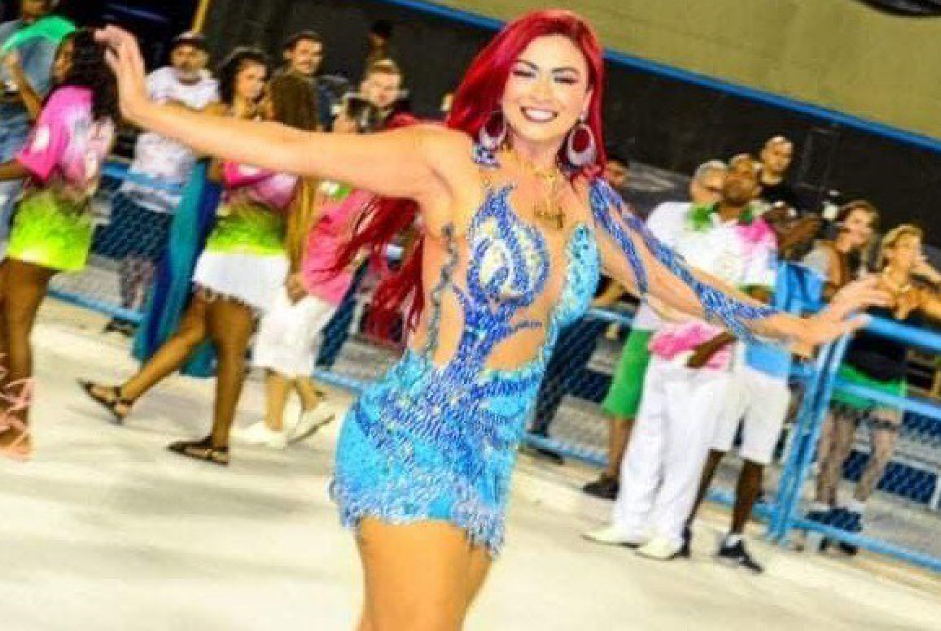 Nanda Marques, musa do Flamengo - Reprodução