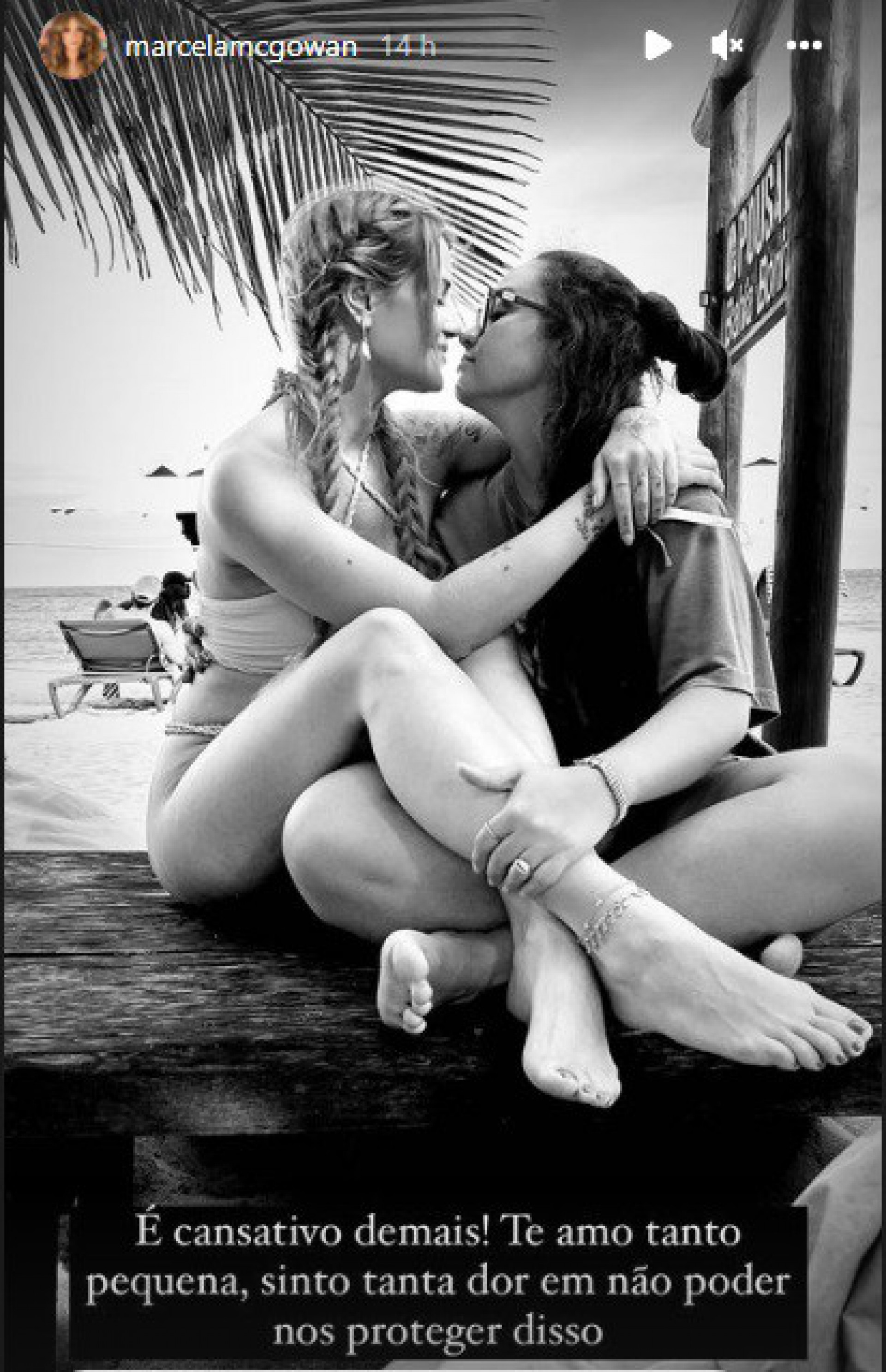 Marcela Mc Gowan e Luiza - Reprodução/Instagram