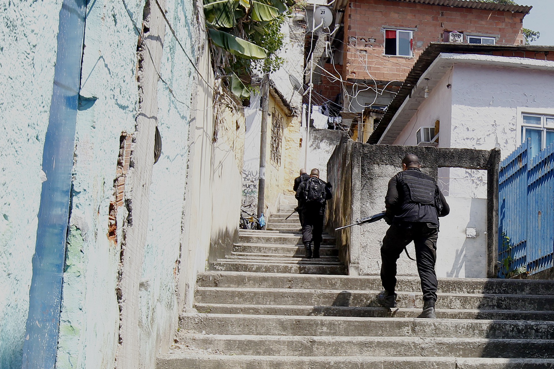 Operação no Complexo do Lins - Reginaldo Pimenta / Agência O Dia