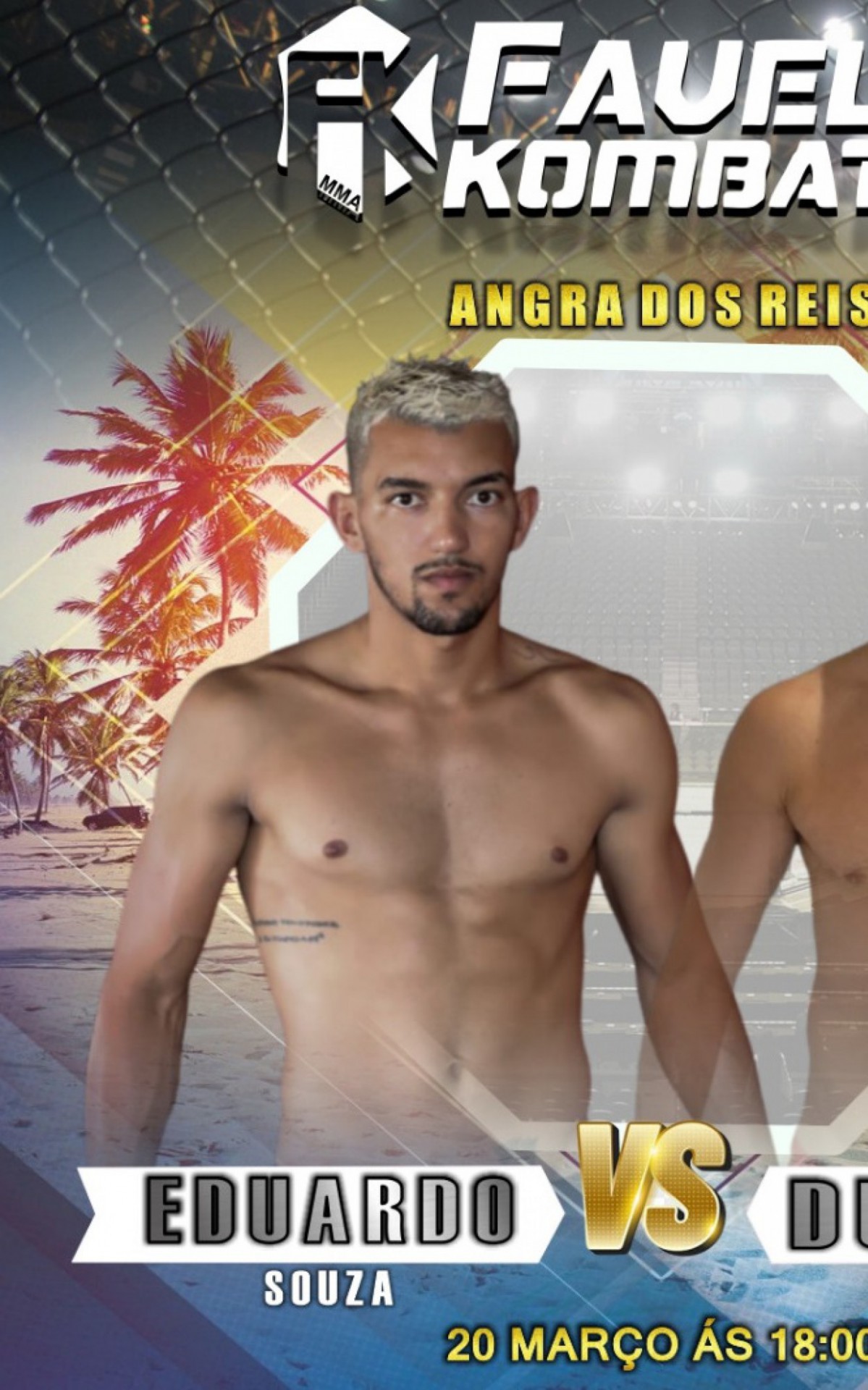 Duarte Jr. e "Peixe" far&atilde;o a &uacute;ltima luta do card preliminar