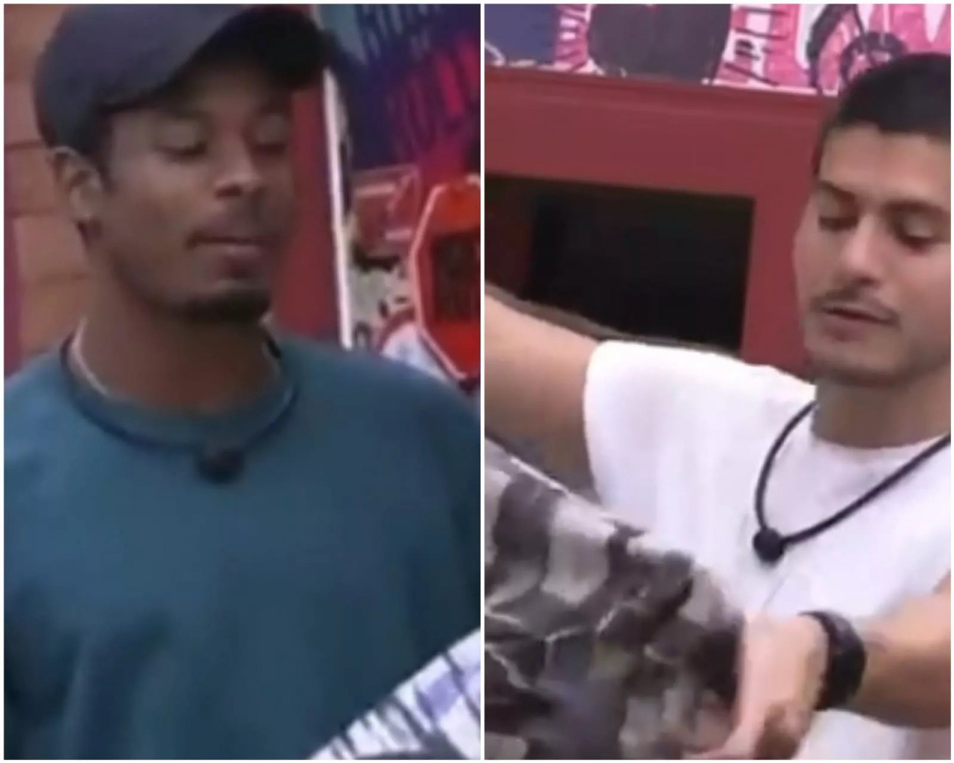 Arthur e Paulo André - reprodução da TV Globo