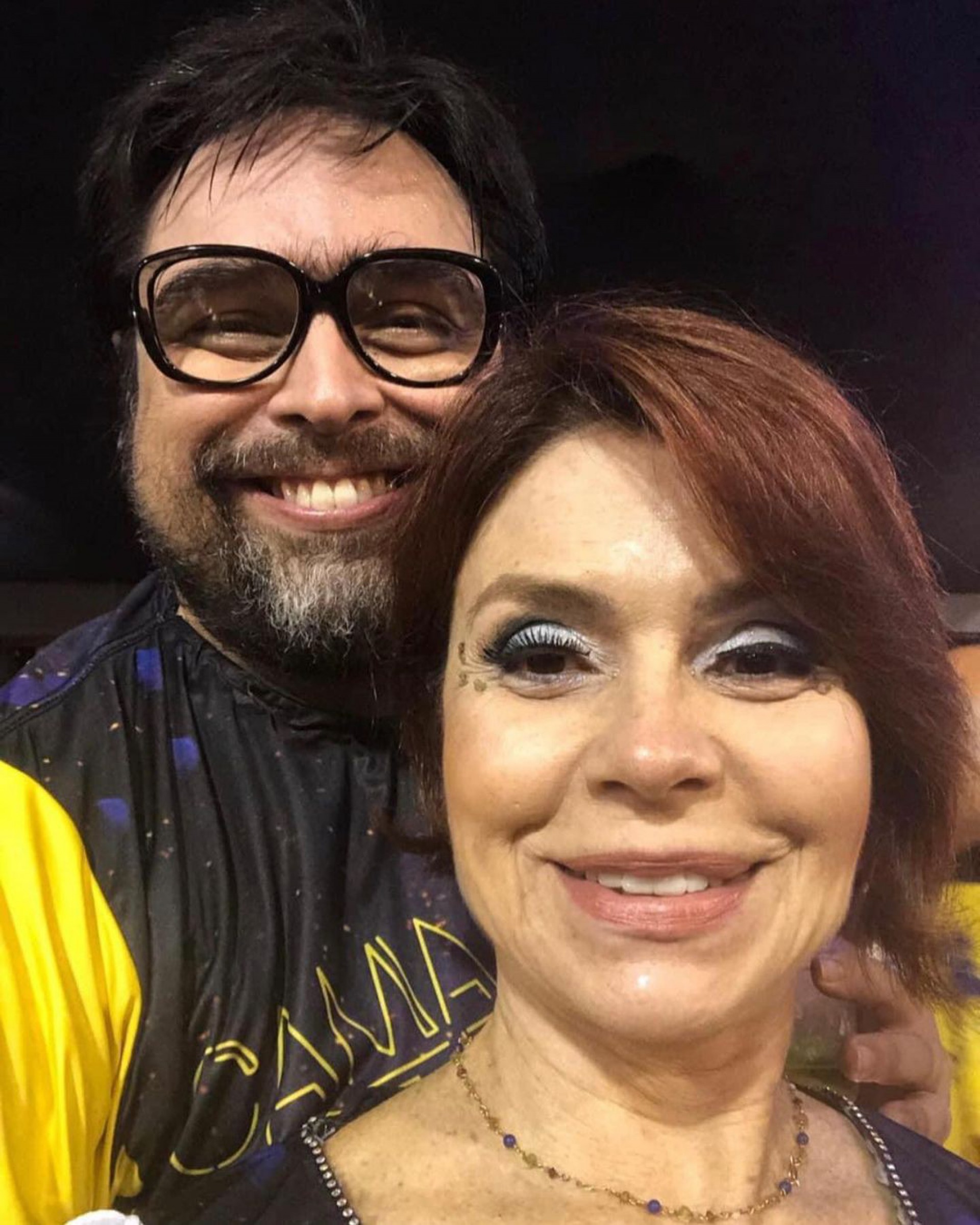 A falecida atriz Françoise Forton e seu marido, Eduardo Barata - Reprodução/Instagram