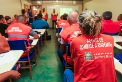 Prefeitura de Belford Roxo e Estado promovem curso para agentes de combate às endemias