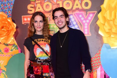 Anarriê! Filho de Faustão e mais famosos prestigiam Esquenta do São João da Thay