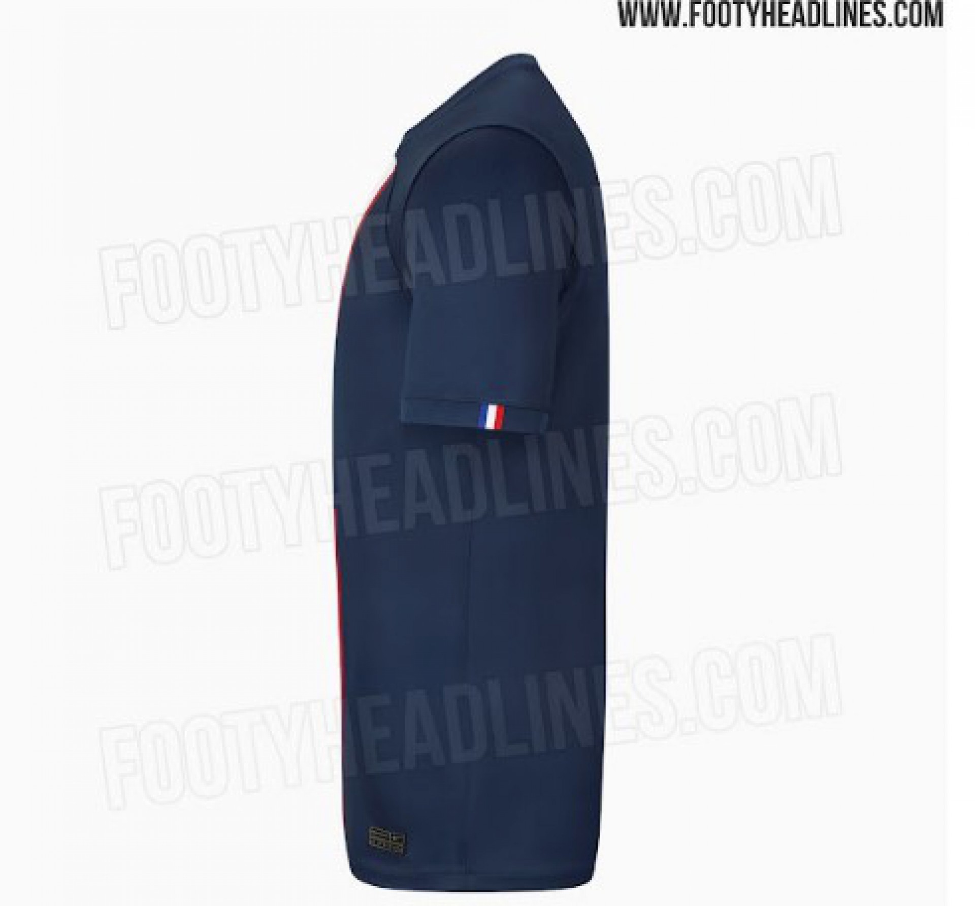 Nova camisa do Paris Saint-Germain para a temporada 2022/23  - Reprodução/Footy Headlines