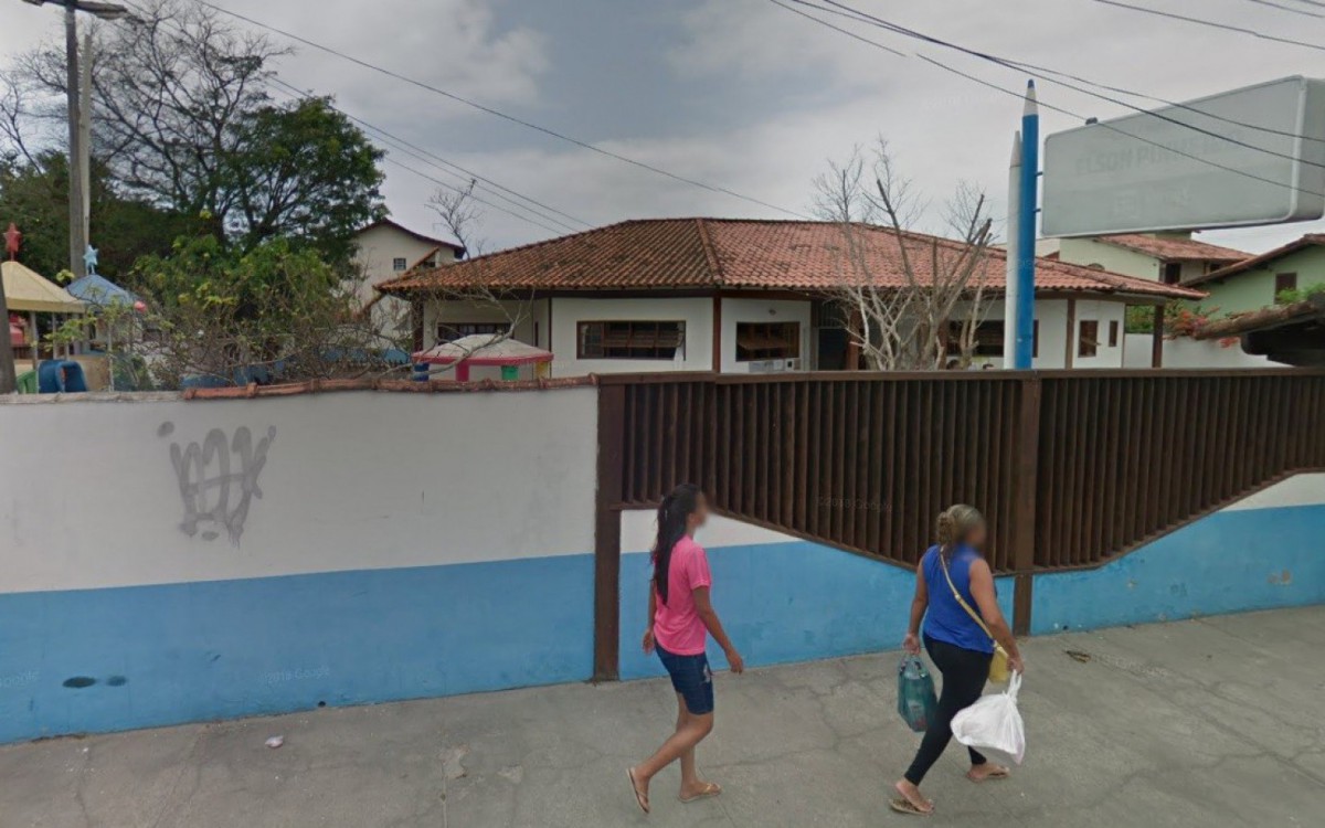 Escola Municipal Elson Pinheiro, no Parque Zabulão, onde ocorreu a situação - Reprodução / Google Street View