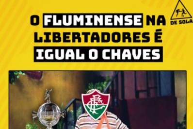 Memes! Torcedores rivais debocham de eliminação do Fluminense na Libertadores