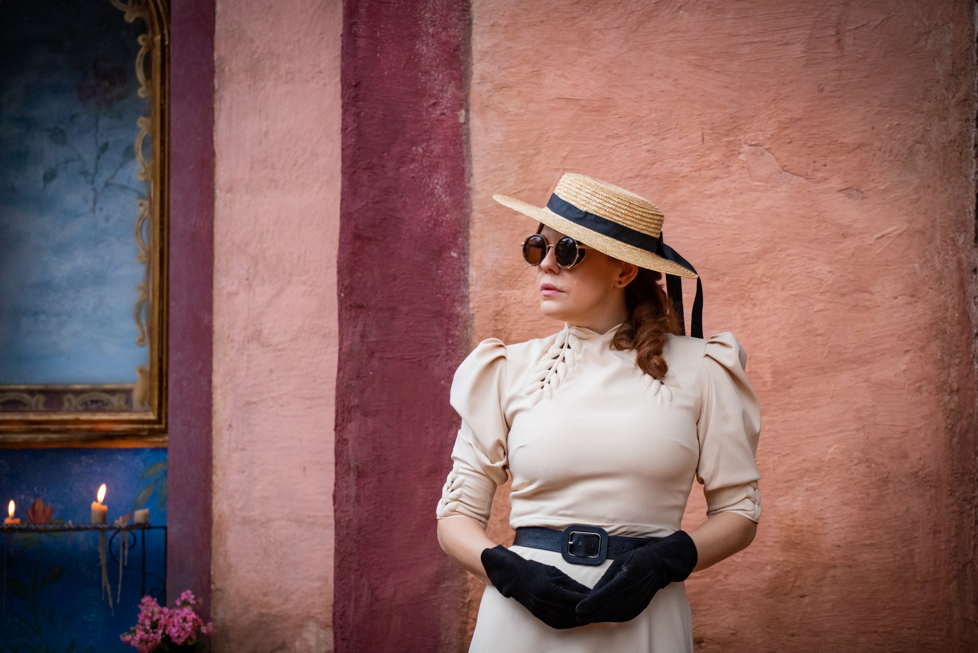 Úrsula (Bárbara Paz) na primeira fase da novela - Paulo Belote / TV Globo