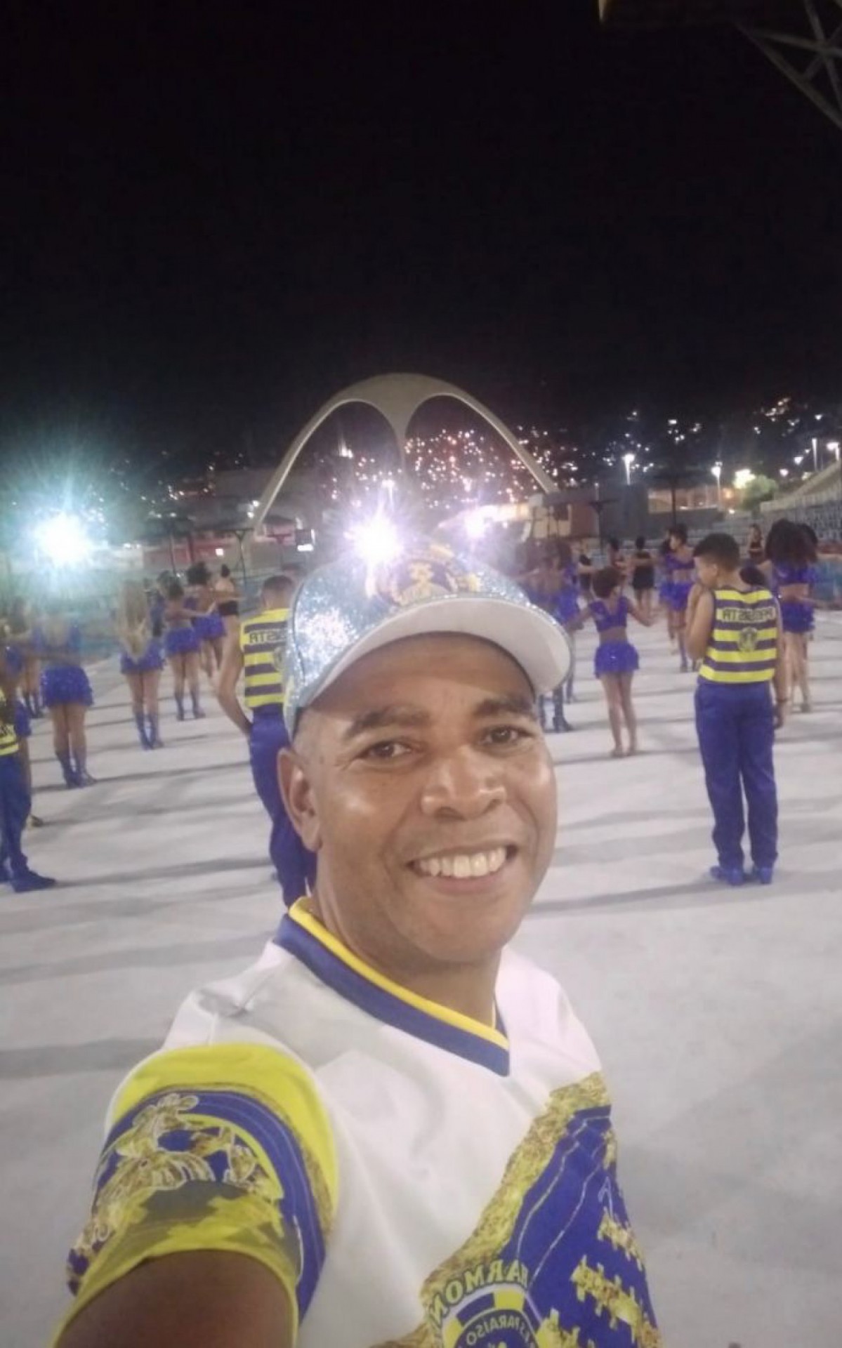 Luiz Carlos Am&acirc;ncio, diretor de Harmonia do Para&iacute;so do Tuiuti