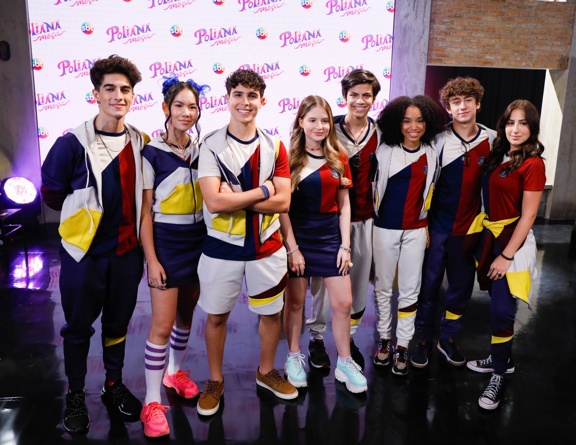 Elenco de 'Poliana Moça' na coletiva de imprensa da novela, que estreia nesta segunda-feira - Lourival Ribeiro / SBT