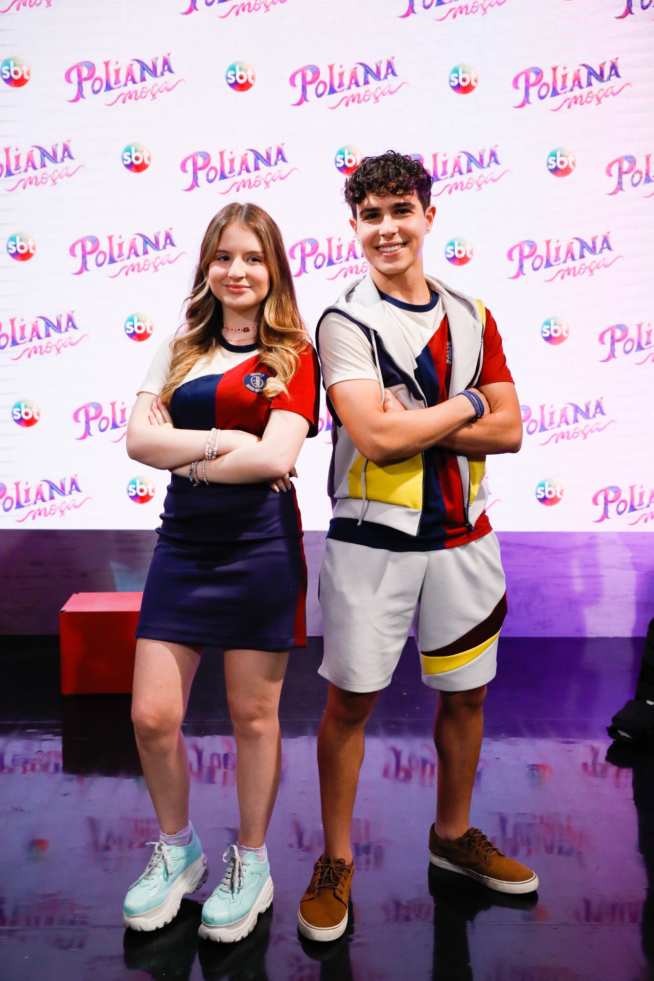 Poliana (Sophia Valverde) e João (Igor Jansen) - Lourival Ribeiro / SBT