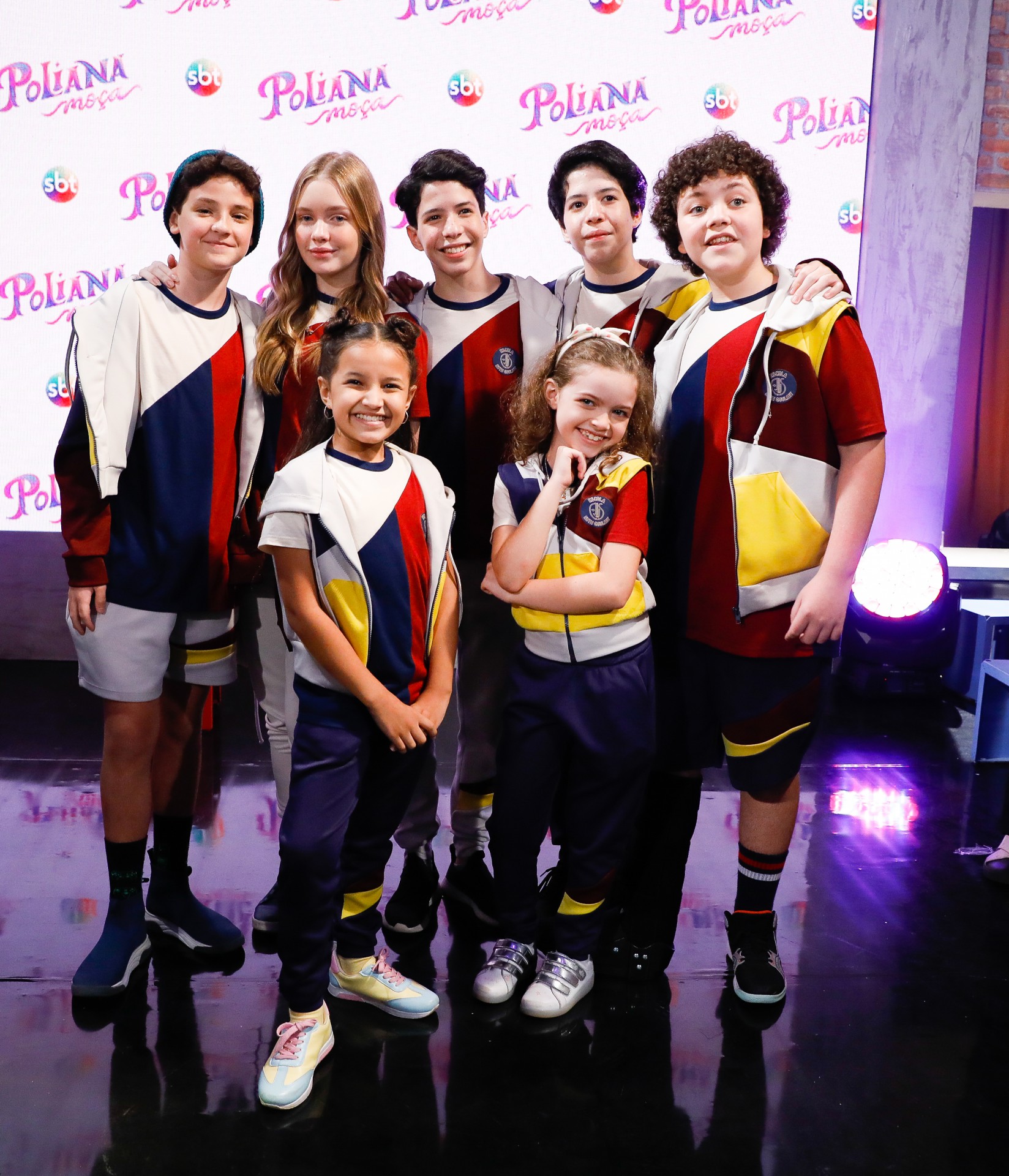 Elenco de 'Poliana Moça' na coletiva de imprensa da novela, que estreia nesta segunda-feira - Lourival Ribeiro / SBT