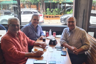 Encontro de Noel de Carvalho com Geraldo Alckmin divide opiniões nas redes sociais