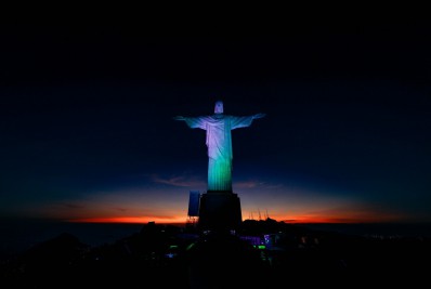 Cristo Redentor inaugura nova iluminação com 68% de redução no consumo