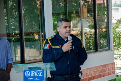 Cerimônia troca comandante da Guarda Municipal de Porto Real