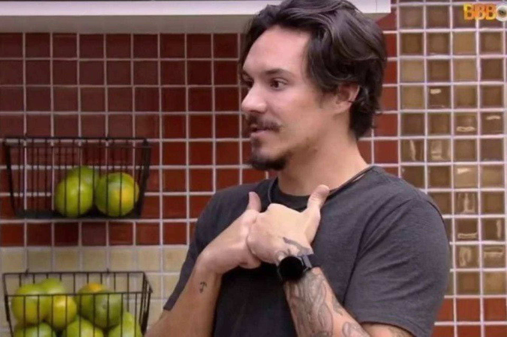 Eliezer no 'BBB 22' - Reprodução/Globoplay