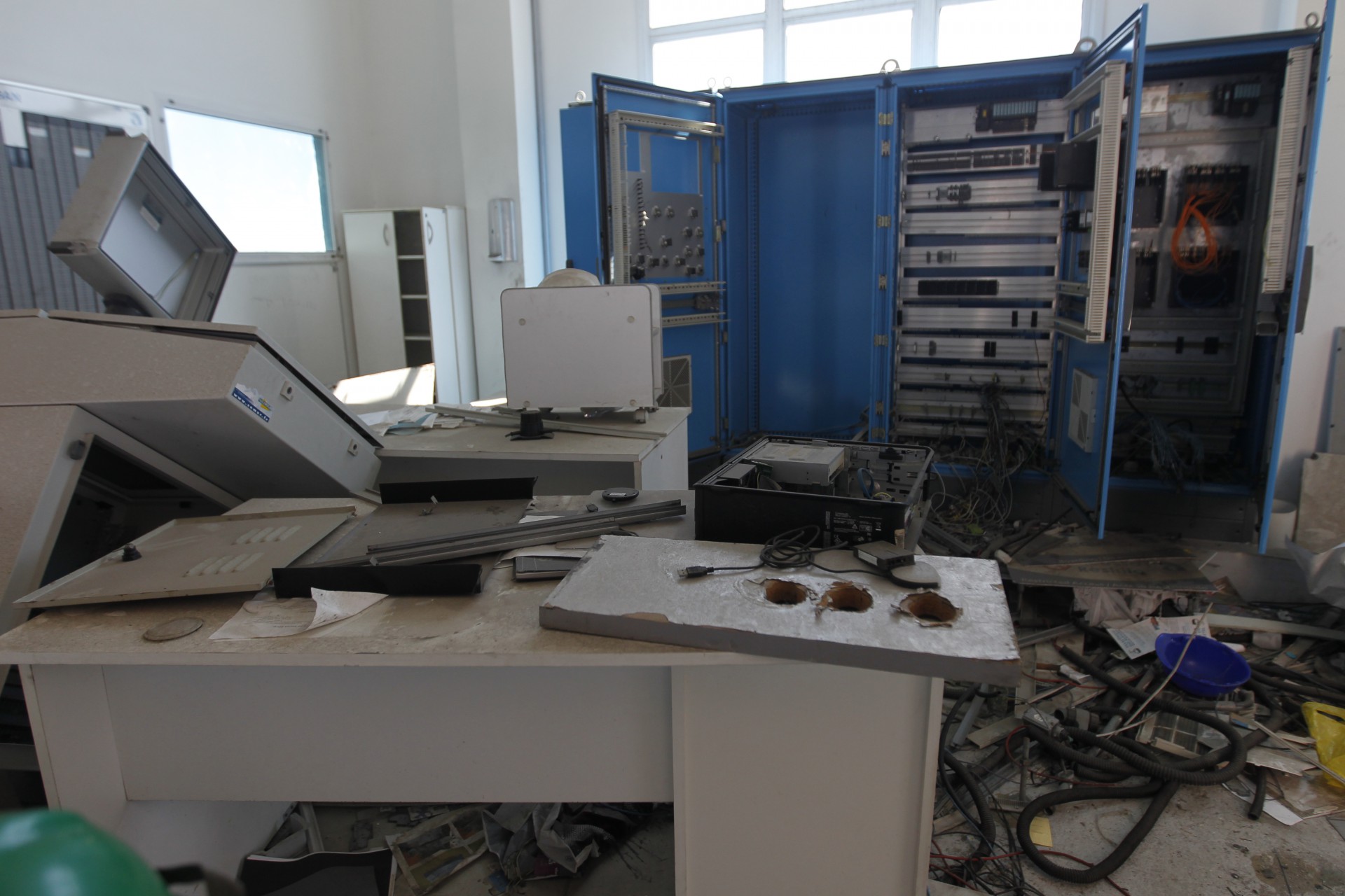 Governador Claudio Castro participou do evento no Morro da Baiana que anuncia o inicio das obras no Telef&eacute;rico do Complexo do Alem&atilde;o, zona norte do Rio. Na foto, o p&eacute;ssimo estado de conserva&ccedil;&atilde;o da Esta&ccedil;&atilde;o do telef&eacute;rico Baiana - Reginaldo Pimenta / Agencia O Dia