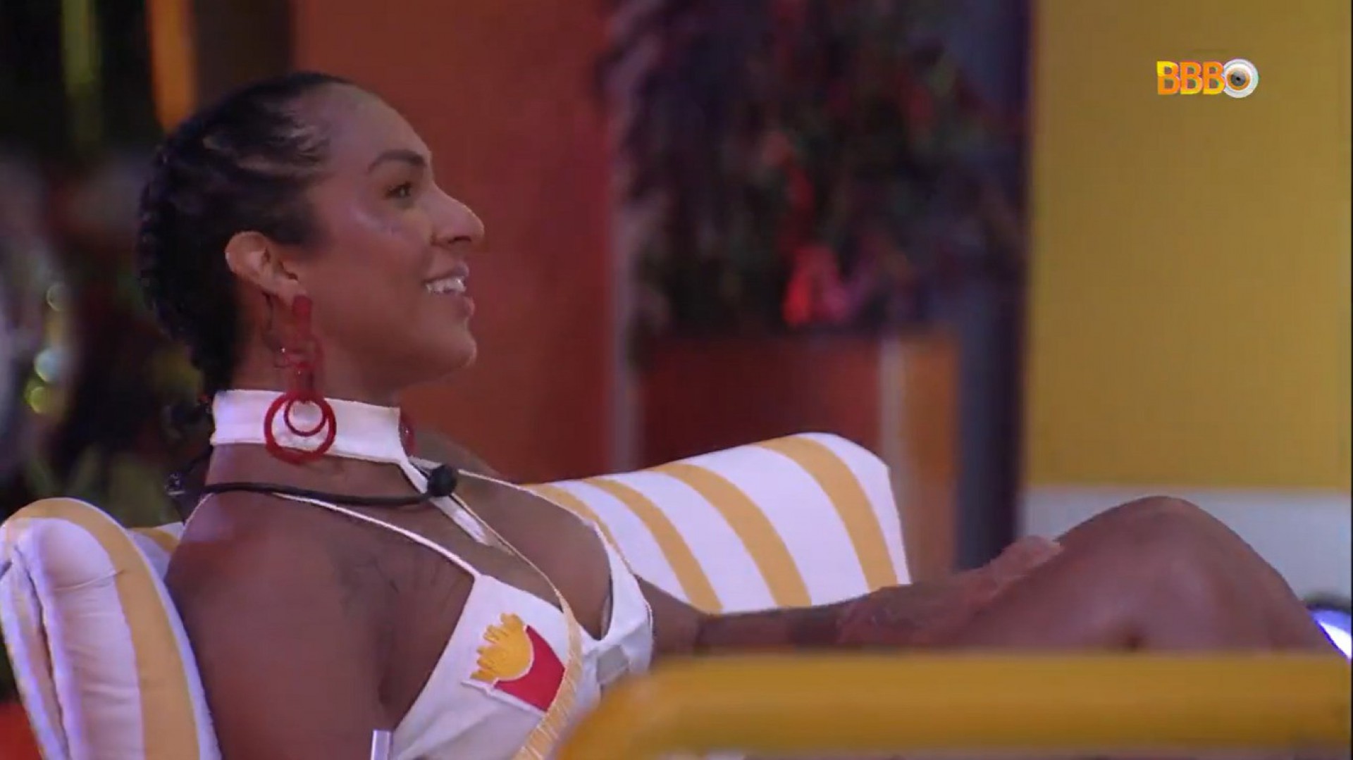 P.A sensualiza para Linn da Quebrada e atriz responde: 'Tá repreendido' - Reprodução/Globoplay