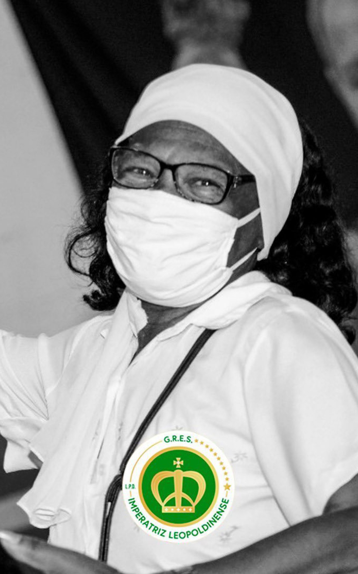 A eterna porta-bandeira e lenda do carnaval do Rio, Maria Helena, faleceu neste domingo