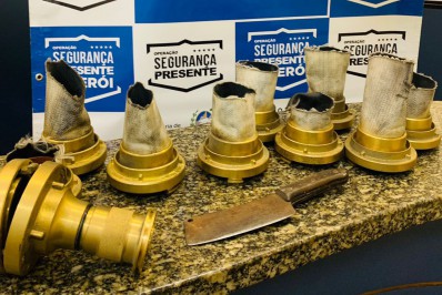 Homem que roubava mangueiras de incêndio em Niterói é preso em flagrante