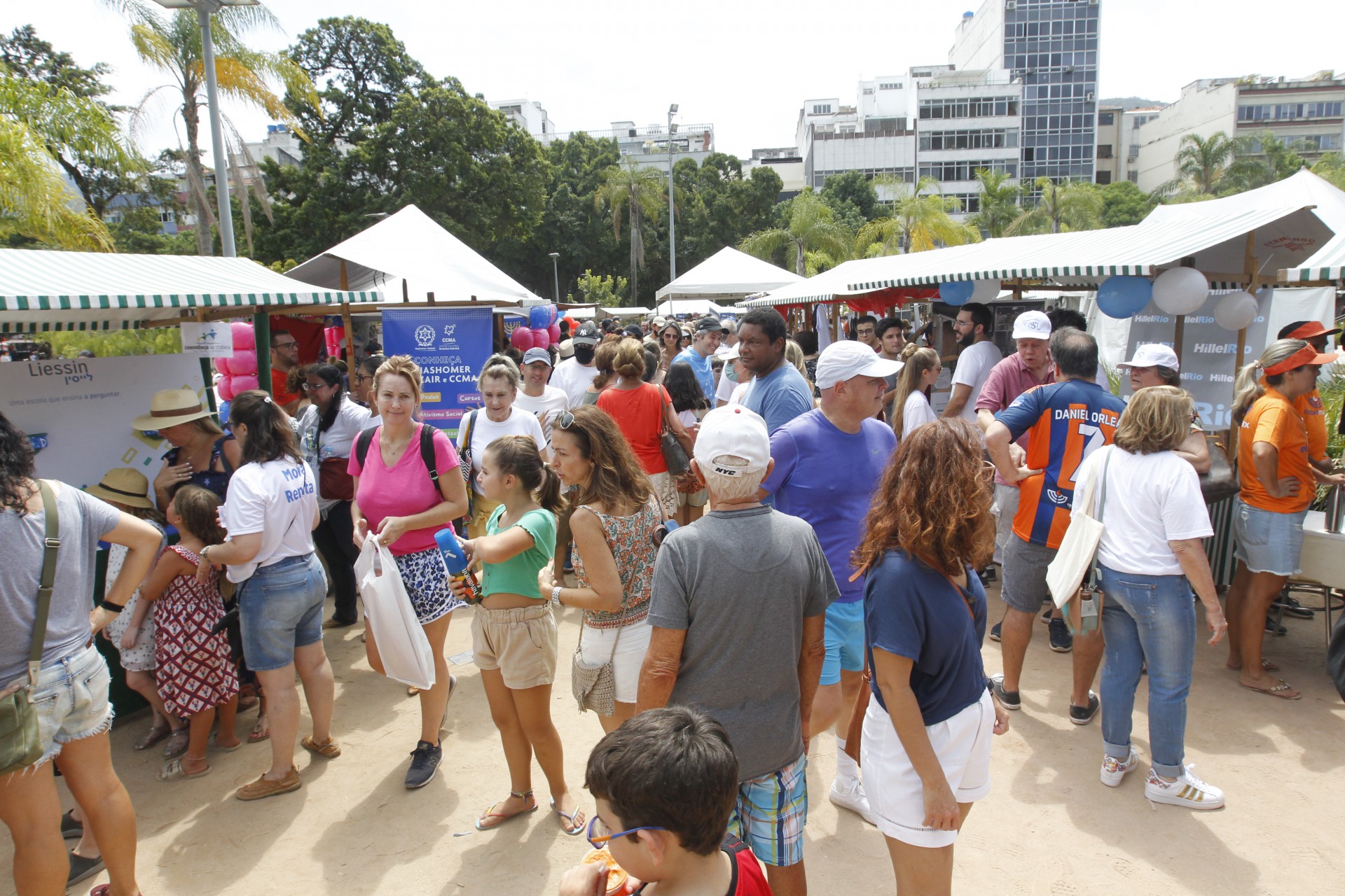 Festival Judaico, na Praça Nossa Senhora da Paz, em Ipanema – Fundo Rogério  Jonas Zylbersztajn