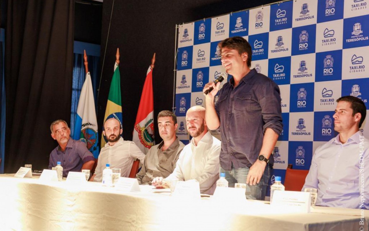 Secret&aacute;rio de Fazenda e Planejamento do Rio de Janeiro, o Deputado Federal Pedro Paulo destacou a import&acirc;ncia do aplicativo taxi.rio.cidade