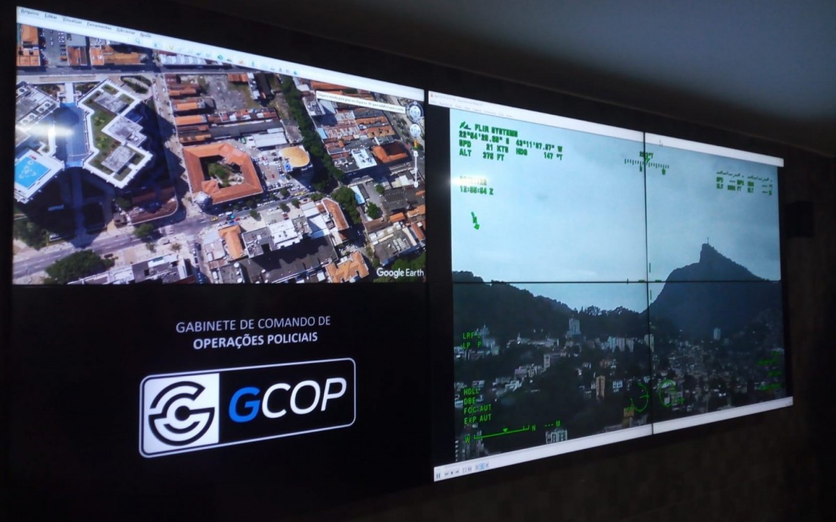 Gabinete ter&aacute; videowall com informa&ccedil;&otilde;es em tempo real, al&eacute;m de imagens e reportagens