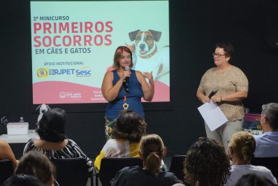 1º minicurso de Primeiros Socorros em Cães e Gatos é promovido em Meriti