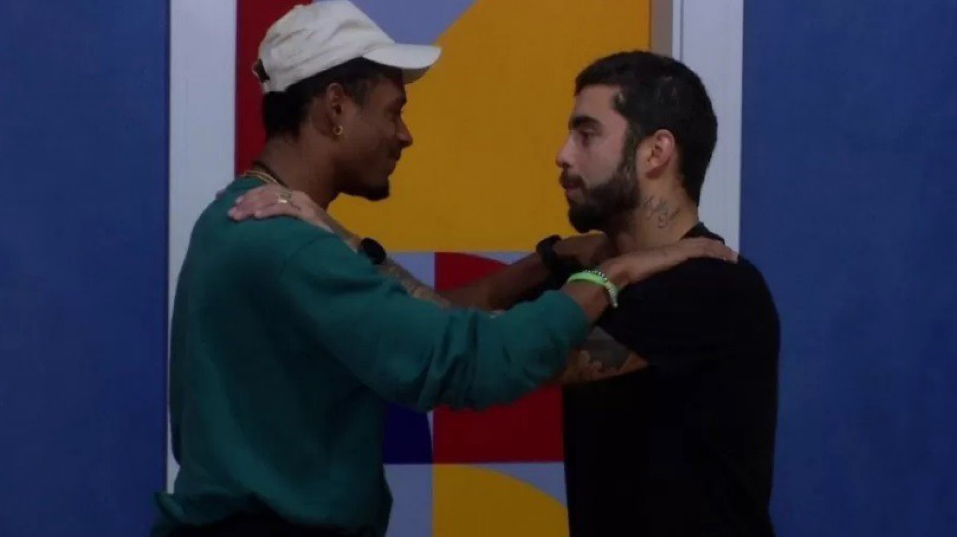 Paulo André e Pedro Scooby são inseparáveis no 'BBB 22' - Reprodução