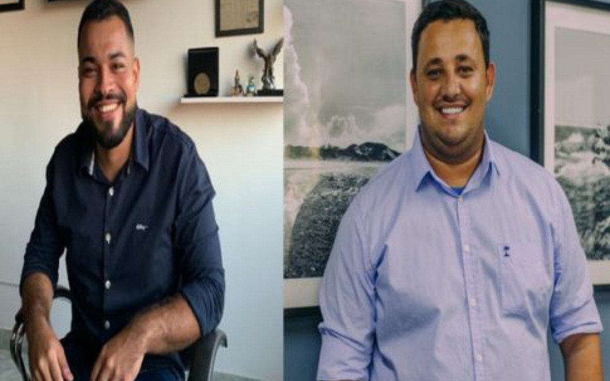 Na esquerda, Davi Souza, o ex-secret&aacute;rio de governo. Na direita, Betinho Ara&uacute;jo &eacute; o que ocupar&aacute; o cargo