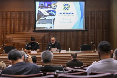 Seis empresas comparecem à audiência pública para contratação de câmeras a serem usadas nas viaturas da polícia