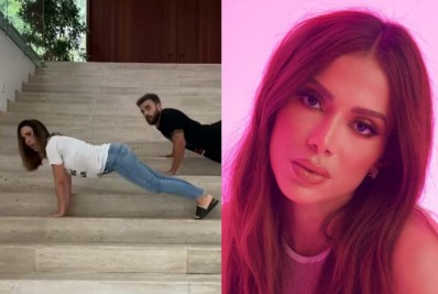 Tatá Werneck mostra rebolado na coreografia de 'Envolver' e Anitta elogia: 'Amo'