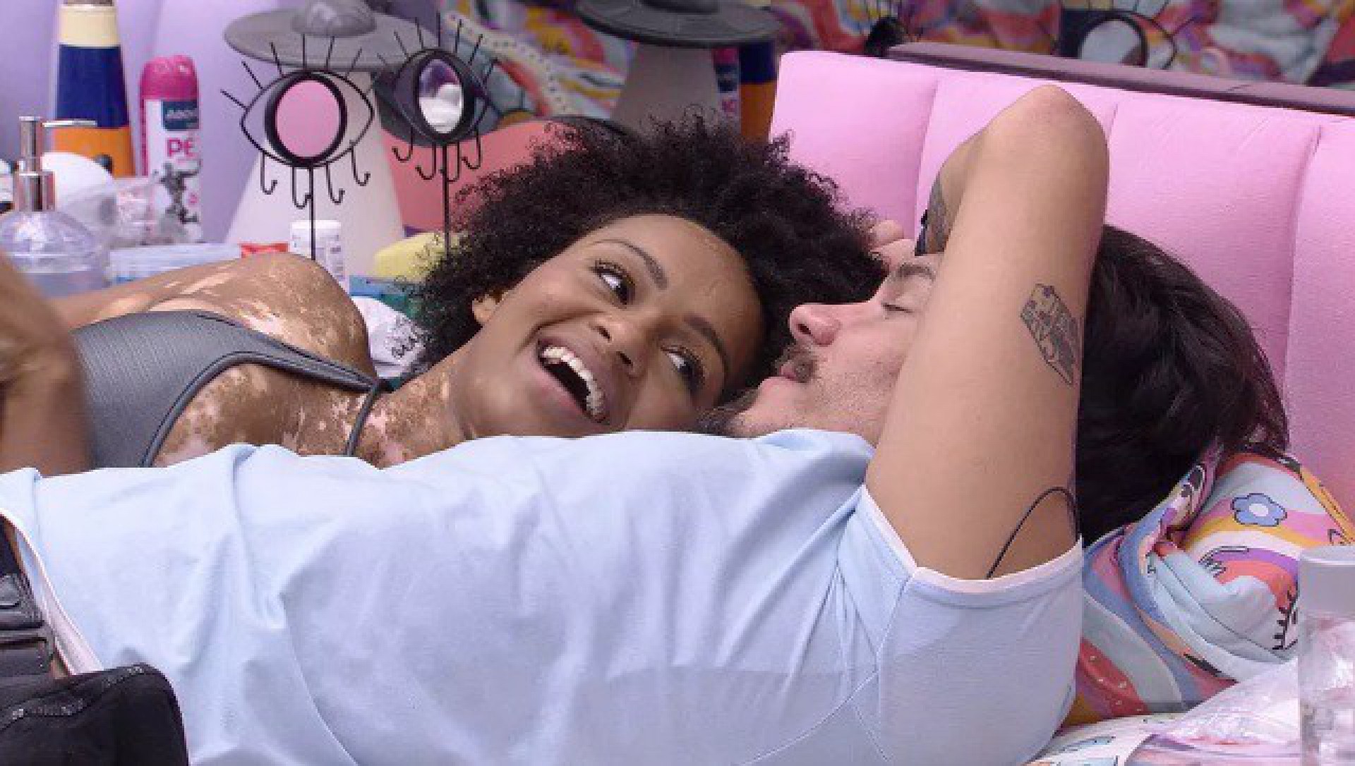 Eliezer se desculpa com Natália - Reprodução/Gshow