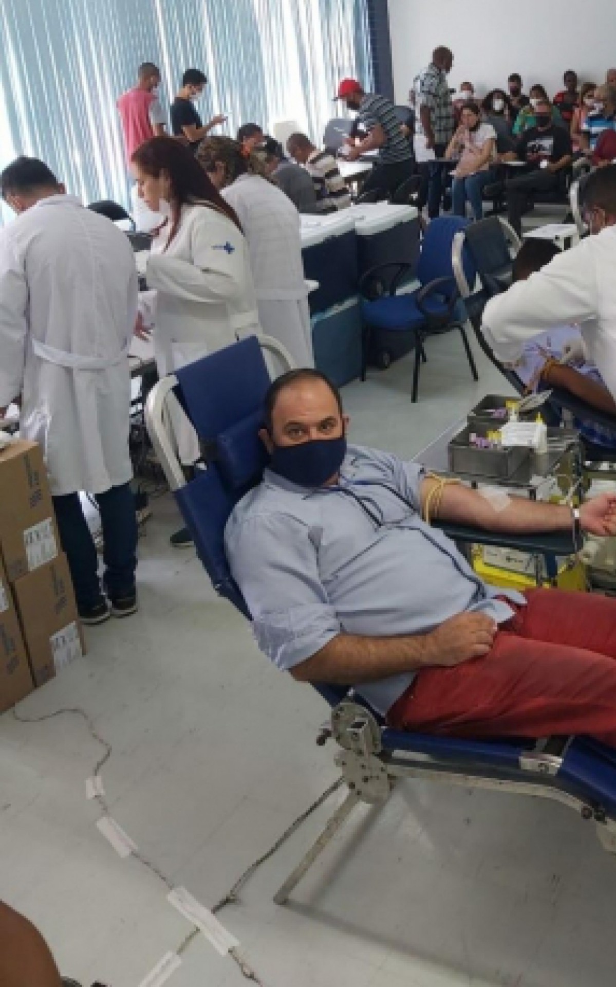 Mutirão de doação de sangue no Hemorio - Divulgação
