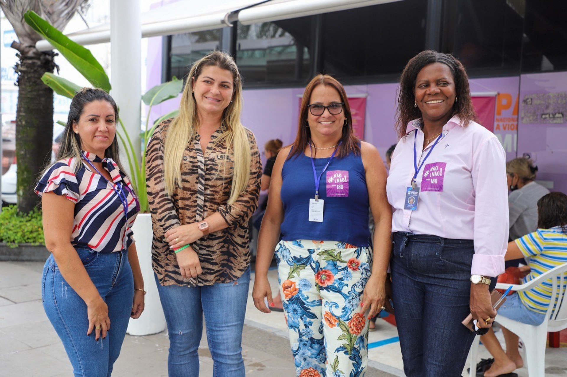 Participaram a secret&aacute;ria de Cultura, Turismo, Direitos Humanos e Igualdade Racial, Roberta Queiroz; a secret&aacute;ria de Desenvolvimento Econ&ocirc;mico, Ind&uacute;stria e Com&eacute;rcio, Andreia Lacerda; a superintendente do CEAM, Liliana Castro e a &uacute;nica vereadora que comp&otilde;em a Casa Legislativa Municipal, Dr&ordf; Let&iacute;cia Costa - Divulga&ccedil;&atilde;o